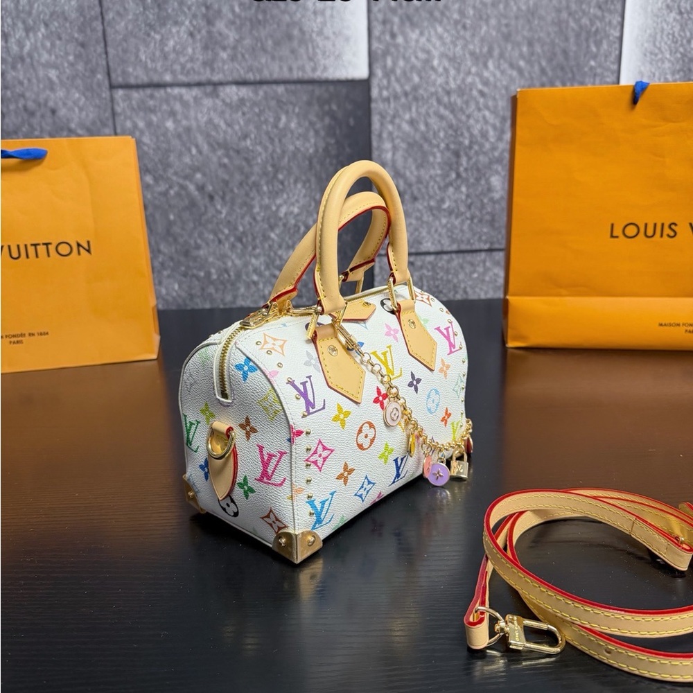 Louis Vuitton Multicolor Monogram Mini Speedy Bag… - image 2